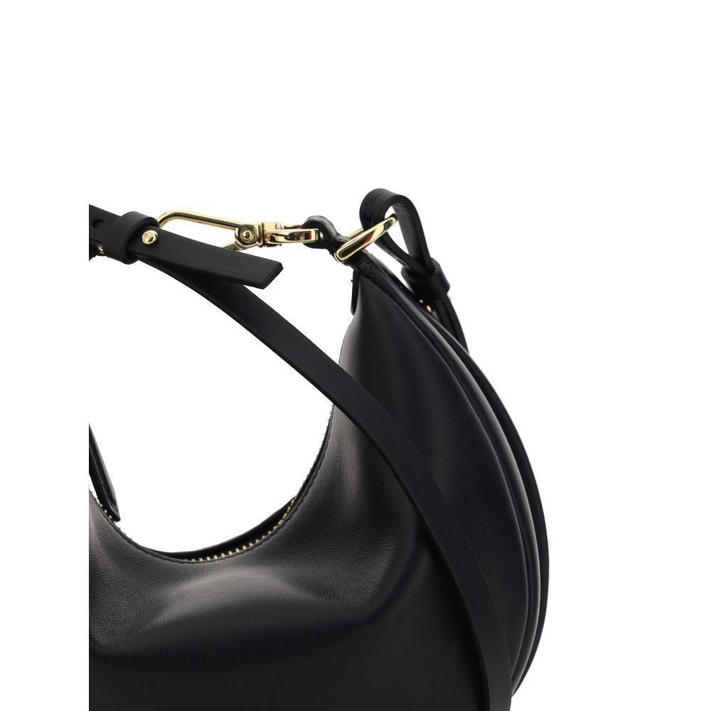 Front view with bag zipped and handles upright.