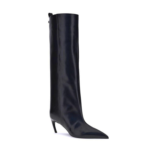 The Attico High leather Boots TH-251WSH00879LBT019AA100-EU36/US6