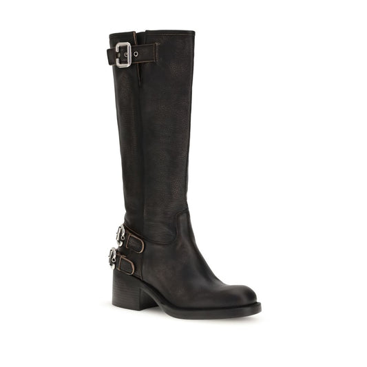 Chloé Dakota biker Boots CH-CHC25A12ESY001-EU37/US7