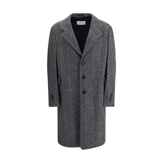 Givenchy Herringbone Coat GI-BMC090165K004-IT46 | S
