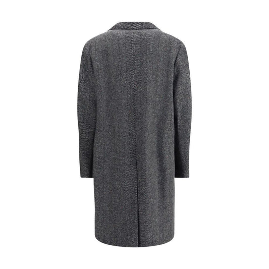 Givenchy Herringbone Coat GI-BMC090165K004-IT46 | S