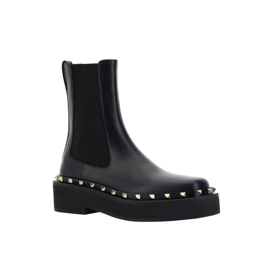 Valentino Garavani Rockstud M-Way Ankle Boots VA-8736603734228-EU36/US6