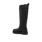 Salvatore Ferragamo Leather Boots SA-8736574537940-EU37.5/US7.5