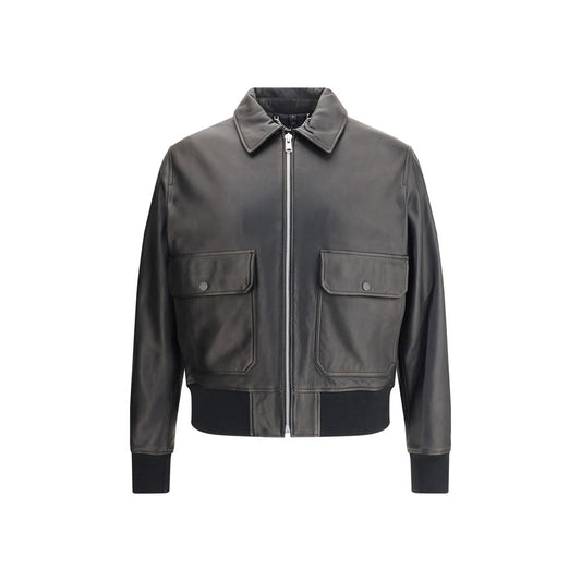 Belstaff Pilot leather Jacket BE-105830BLACK-XL