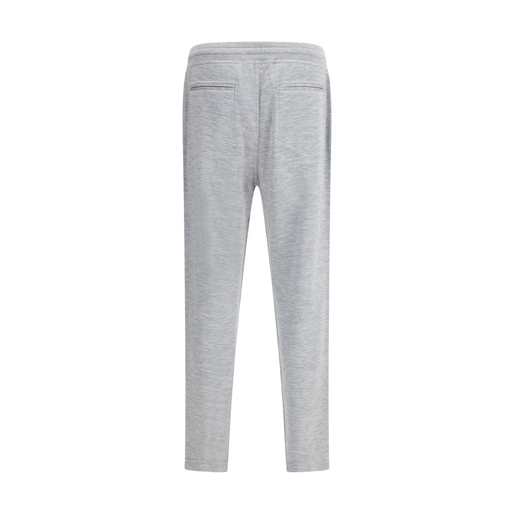 Brunello Cucinelli Gray Cashmere Casual Pants