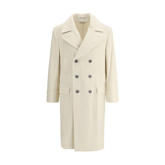 Brunello Cucinelli Ribbed cashmere Coat BR-MV4239139KC369-IT48 | M