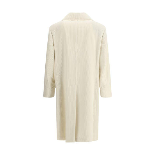 Brunello Cucinelli Ribbed cashmere Coat BR-MV4239139KC369-IT48 | M