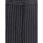 Giorgio Armani Wide-leg silk Pants with strass GI-GW001542ZZ017-IT46|XL