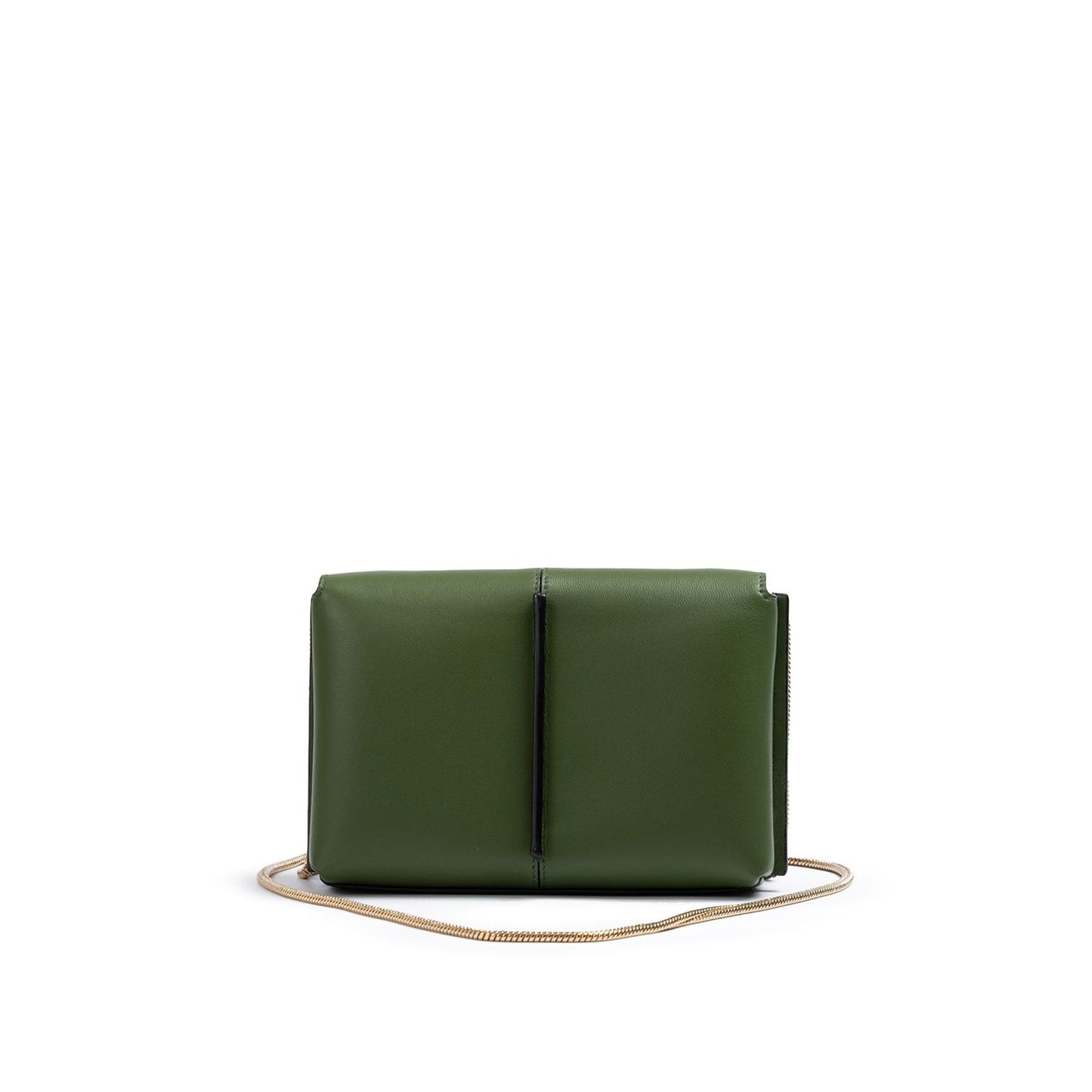 Giada Dark Green Leather Crossbody Bag GI300725-2