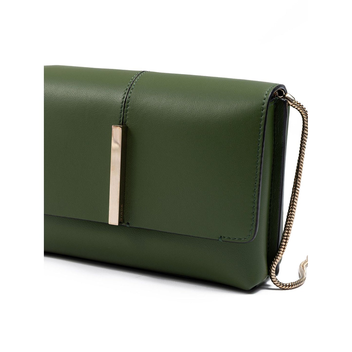Giada Dark Green Leather Crossbody Bag GI300725-2