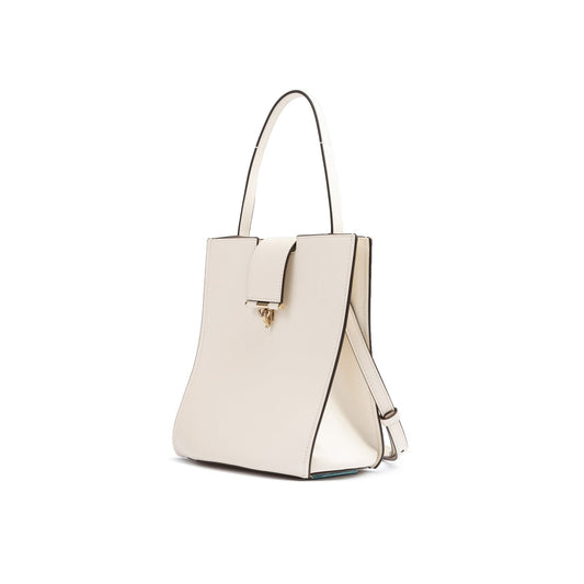 Giada White Leather Shoulder Bag GI300725-5