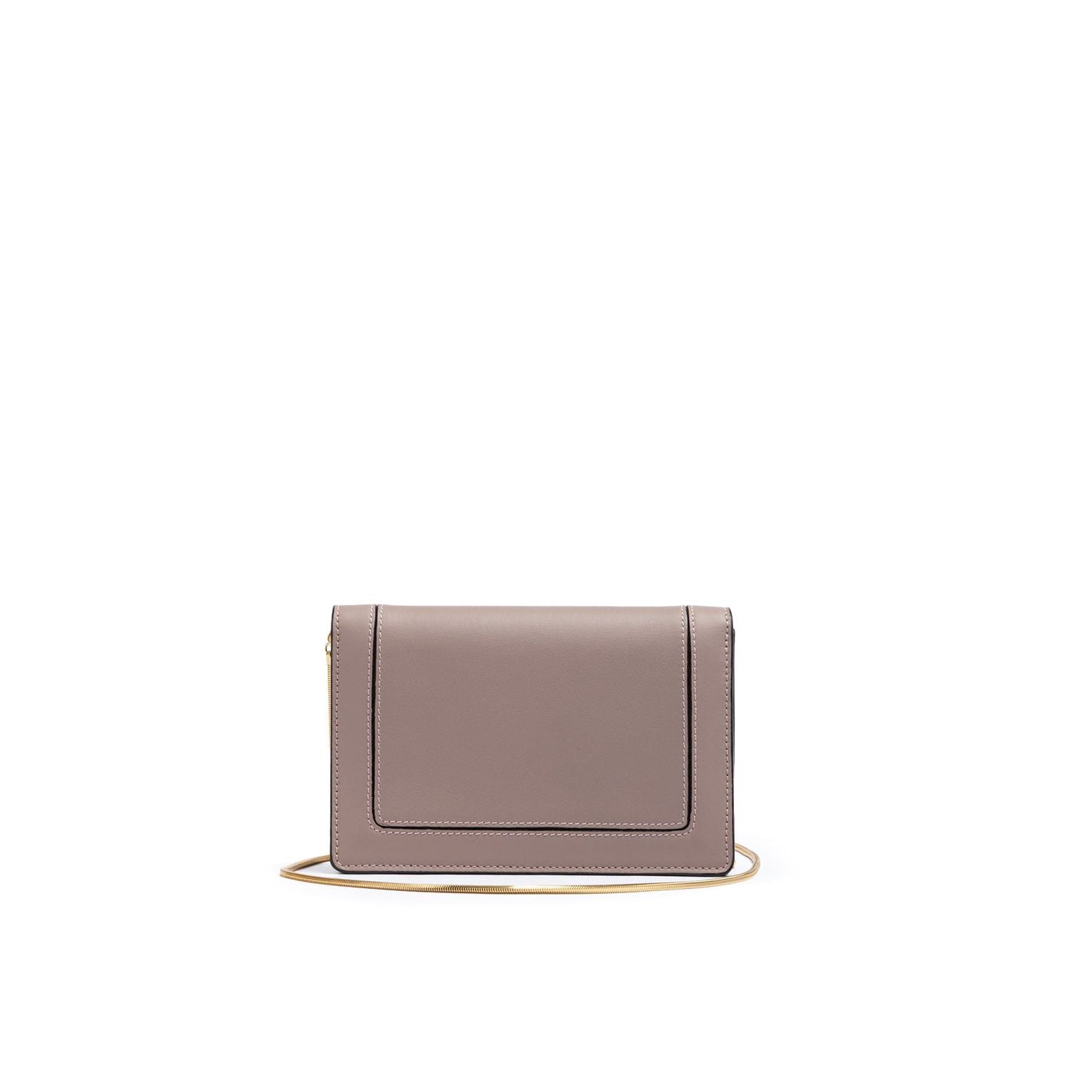 Front view with bag zipped and handles upright.