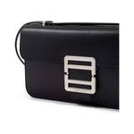 Ambush Black Leather Crossbody Bag GI300725-13