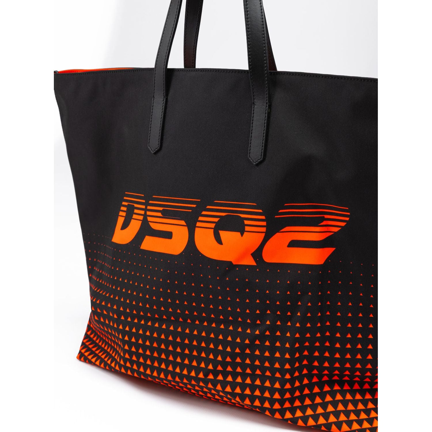 Dsquared² Bicolour Polyester Logo Shopping Bag