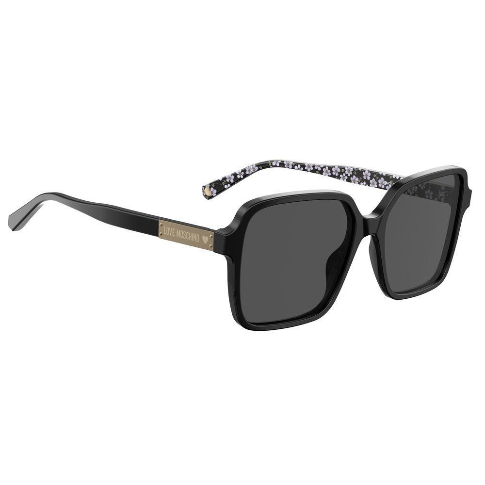 Love Moschino Black Acetate Sunglasses LMMOL032S807IRAC