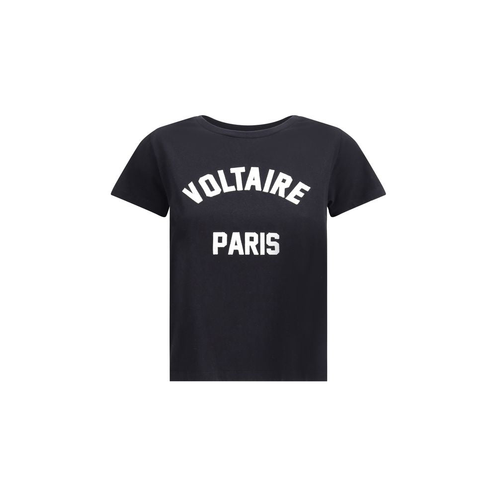 Zadig & Voltaire Black Cotton T-Shirt