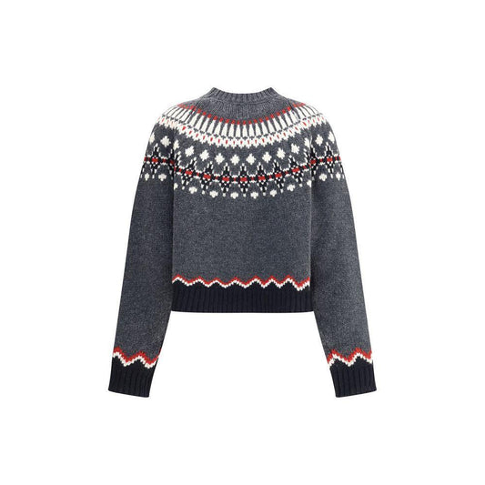 Alanui Sweet Winter Sweater AL-LWHE061E25KNI0010610BLACKGREYM-S