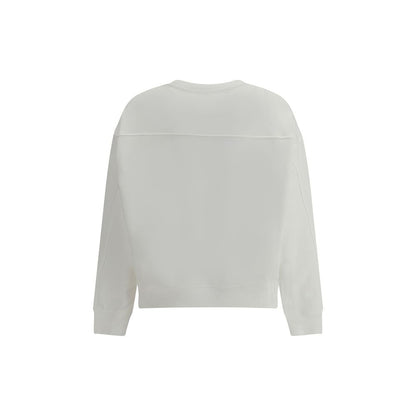 PINKO White Cotton Sweatshirt