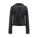 Golden Goose Leather Jacket GO-GWP00848P00064790100-IT40 | M