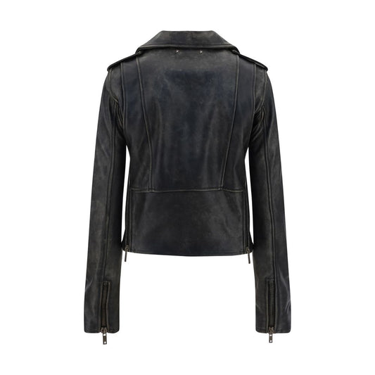 Golden Goose Leather Jacket GO-GWP00848P00064790100-IT40 | M