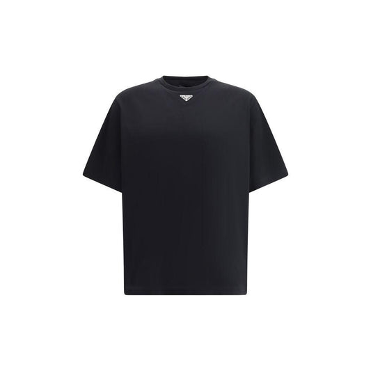 Prada T-Shirt with triangular plaque PR-UJN861S232240F0002-S