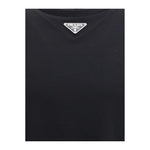 Prada T-Shirt with triangular plaque
