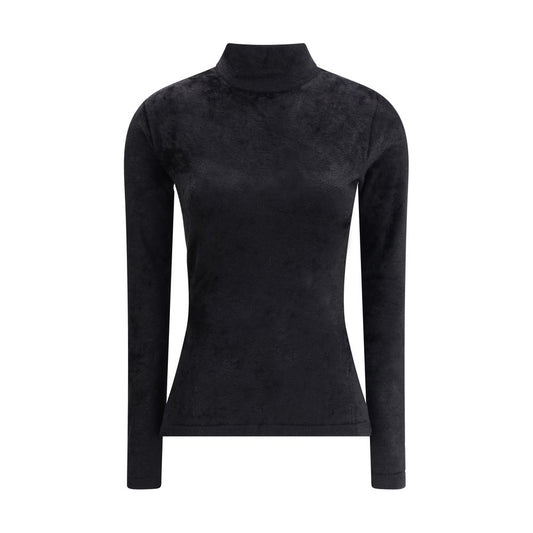 Versace Chenille Top with half nec VE-10219371A157041B000-IT40 | M