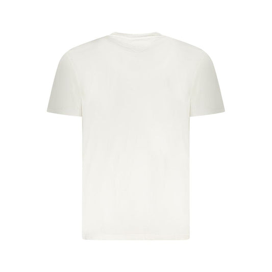 Tommy Hilfiger White Cotton Men T-Shirt TO-39474-S