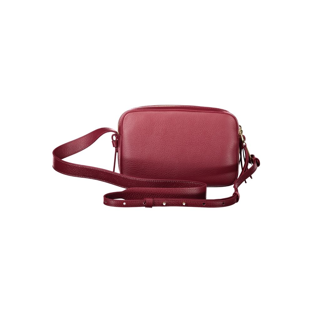 Coccinelle Purple Leather Handbag