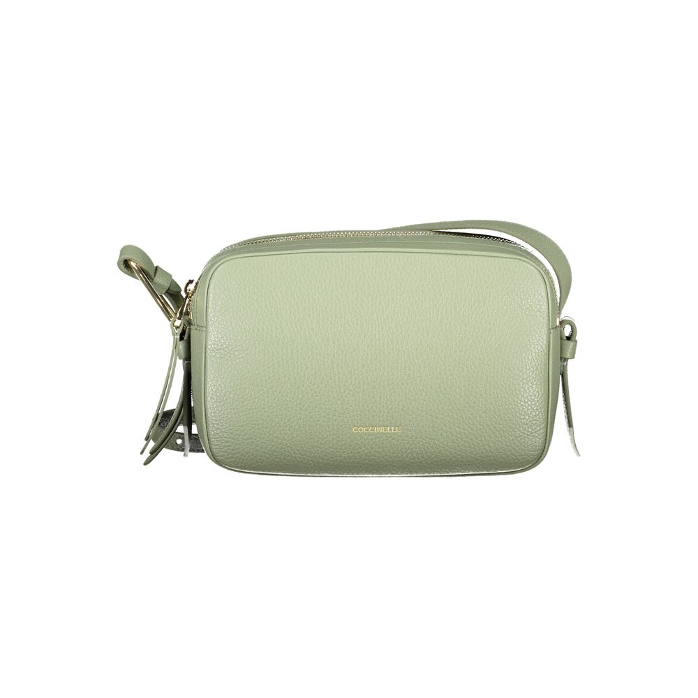 Coccinelle Green Leather Handbag