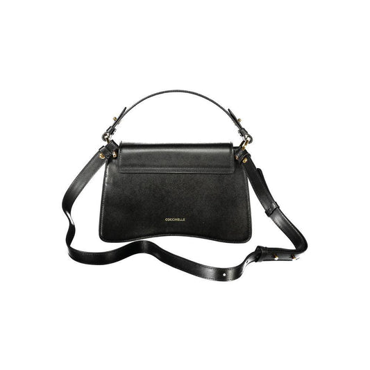 Coccinelle Black Leather Women Handbag CO-39562