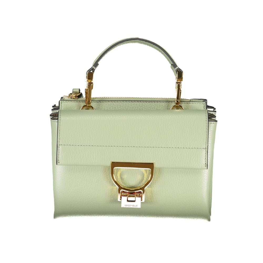 Coccinelle Green Leather Handbag