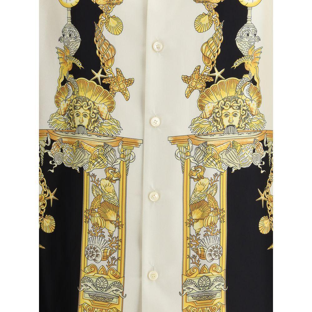 Versace Silk Shirt VE-10039261A145675W800-IT52 | XL
