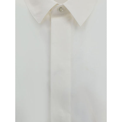 Saint Laurent White Cotton Dress Shirt