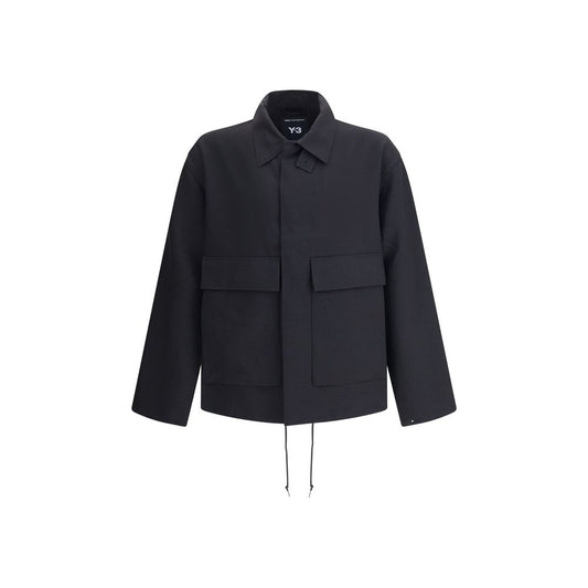 Y-3 Sport Uniform Coach Jacket Y-JN4907BLACK-L