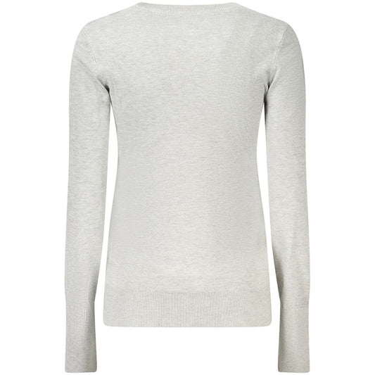 Guess Jeans Gray Viscose Women Sweater GU-39565-S