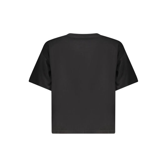 Guess Jeans Black Cotton Women Top GU-39571-S