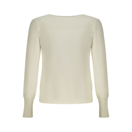 Guess Jeans White Viscose Women Sweater GU-39575-S