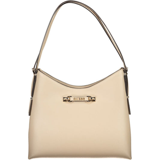 Guess Jeans Beige Polyethylene Women Handbag