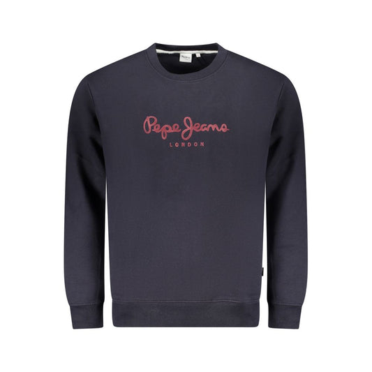 Pepe Jeans Blue Cotton Men Sweater PE-39591-L