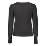 Guess Jeans Black Viscose Women Cardigan GU-39578-S