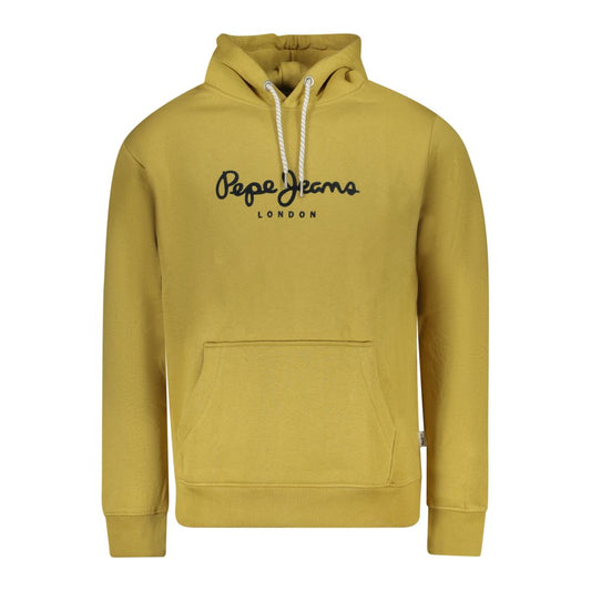 Pepe Jeans Yellow Cotton Men Sweater PE-39602-M