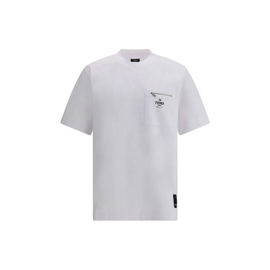 Fendi T-shirt with pocket FE-FY0936ARYRF0QA0-M