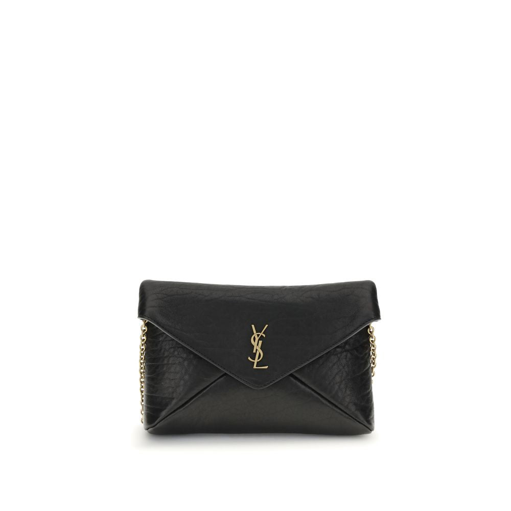 Saint Laurent Cassandre chain Clutch Bag SA847638AACYT1000BB