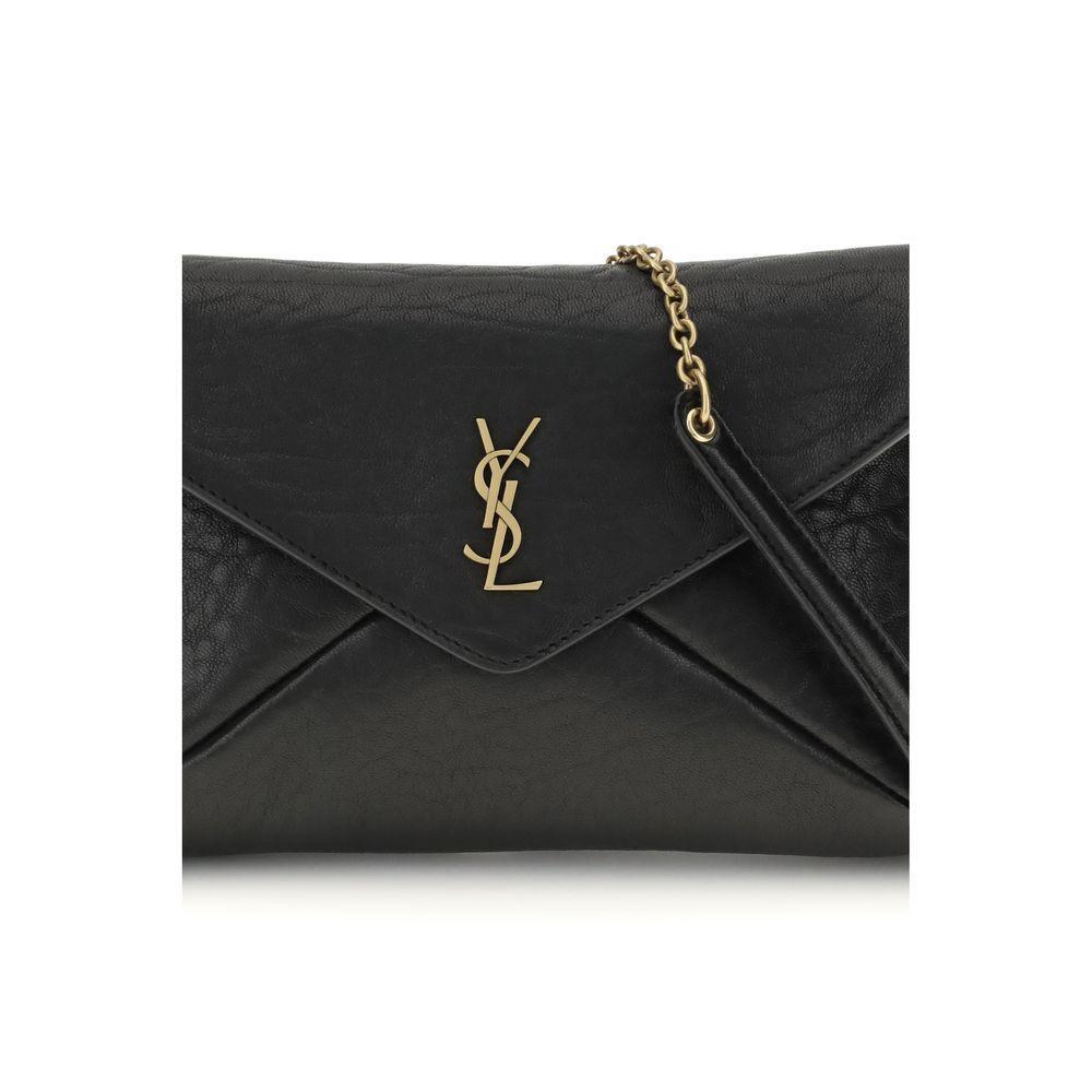 Saint Laurent Cassandre chain Clutch Bag SA847638AACYT1000BB