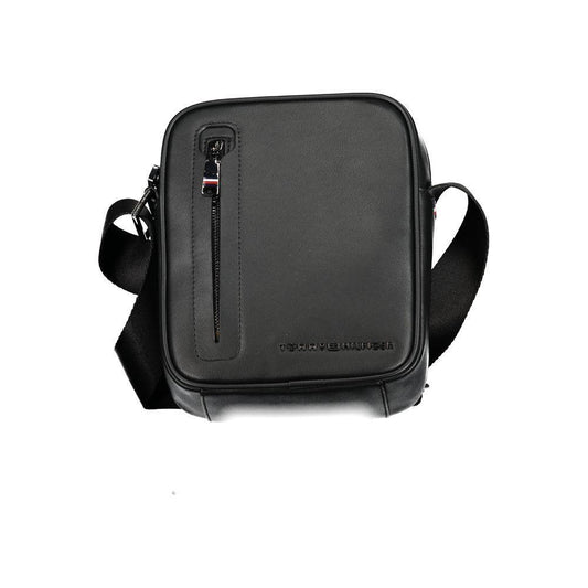 Tommy Hilfiger Black Polyethylene Shoulder Bag TO-30856