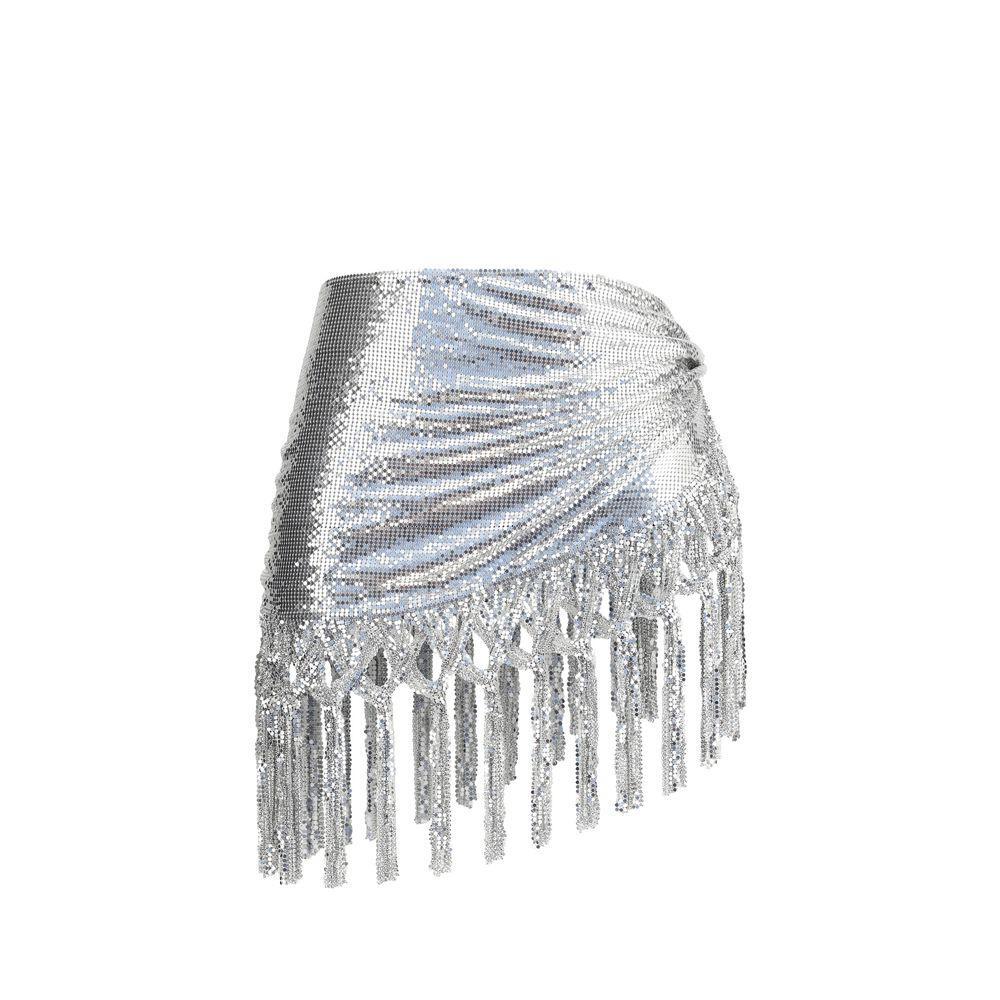 Rabanne Silver Belt RA-25AAA0248MET774P040-UNI