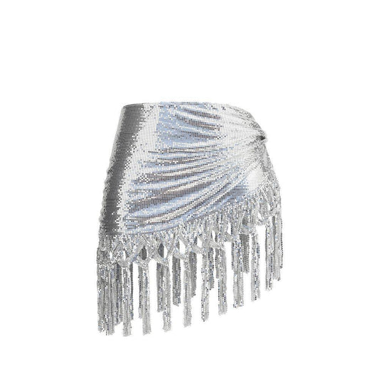 Rabanne Silver Belt RA-25AAA0248MET774P040-UNI