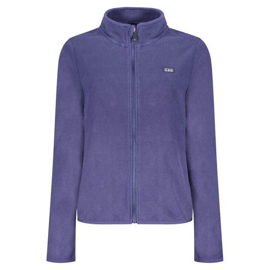 Norway 1963 Blue Polyester Women Sweater NO-39692-M