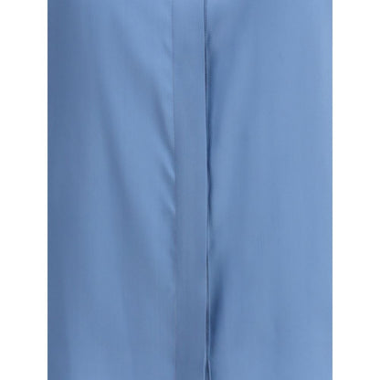 Crida Milano Light Blue Silk Shirt